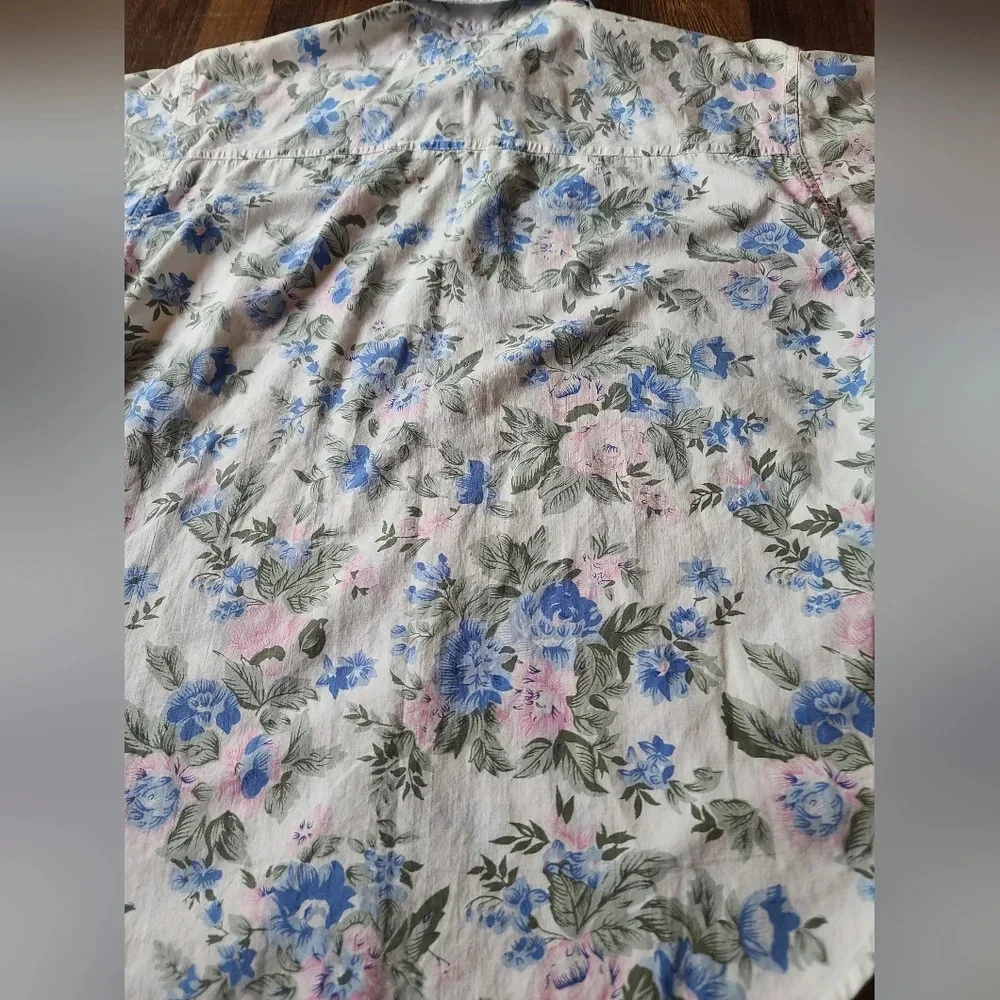 Vintage Andrew Sports botanical shirt